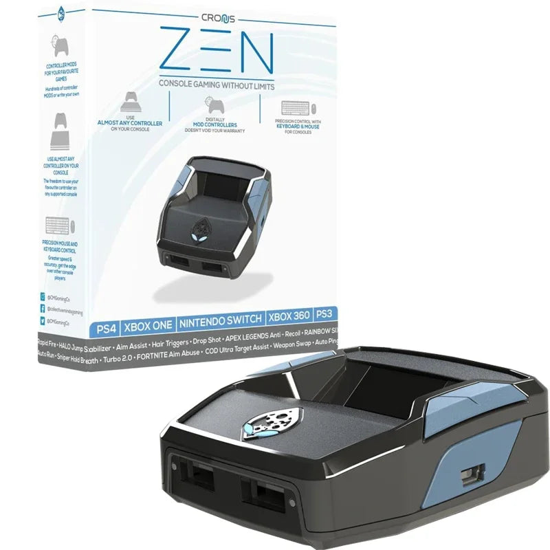 New Cronus Zen for Playstation/Xbox/Series S/X/NS Switch/Pc Console Controller Mouse & Keyboard Converter Adapter